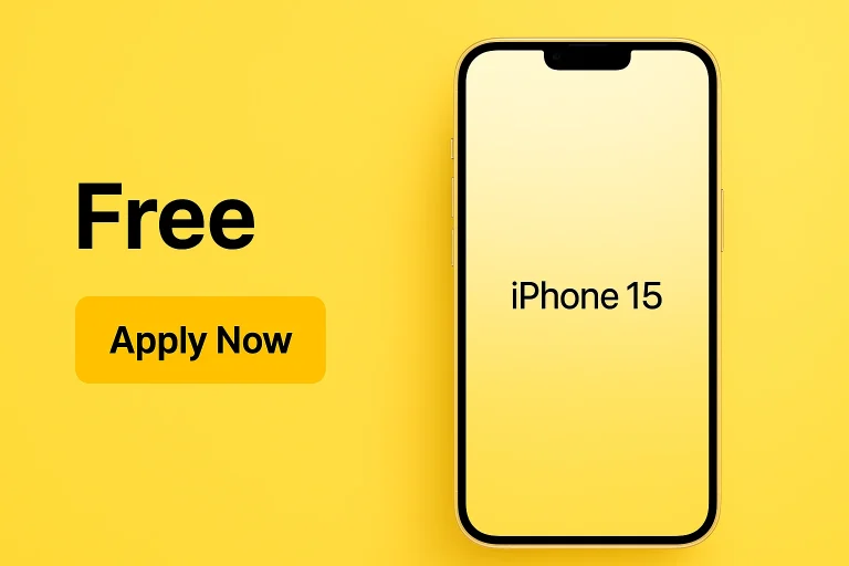Free iPhone 15 pro max